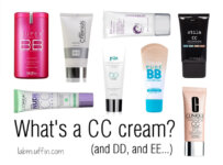 What’s a CC cream? (and DD, and EE…)