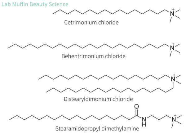 cationic conditioner structures