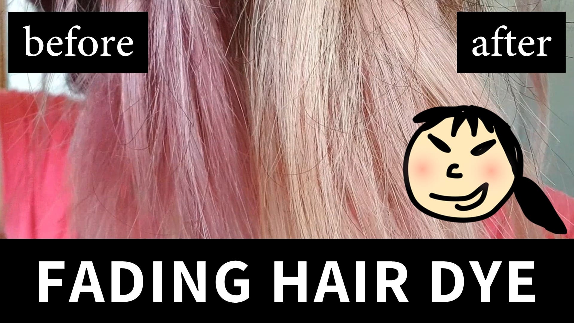 fade-hair-dye-bleach-video