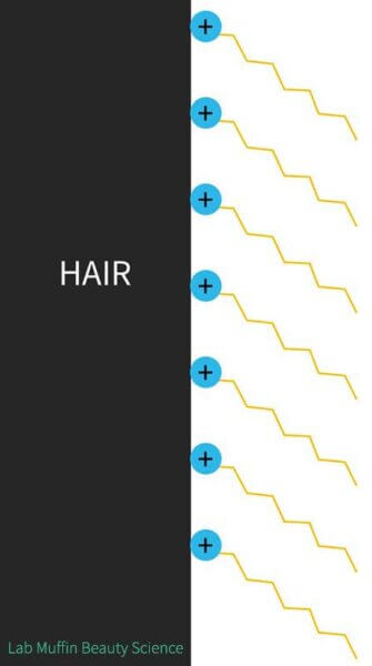 Hair adsorption cationic conditioner