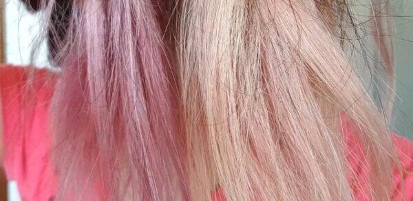 hair dye fading before and after