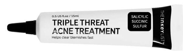 inkey triple threat acne