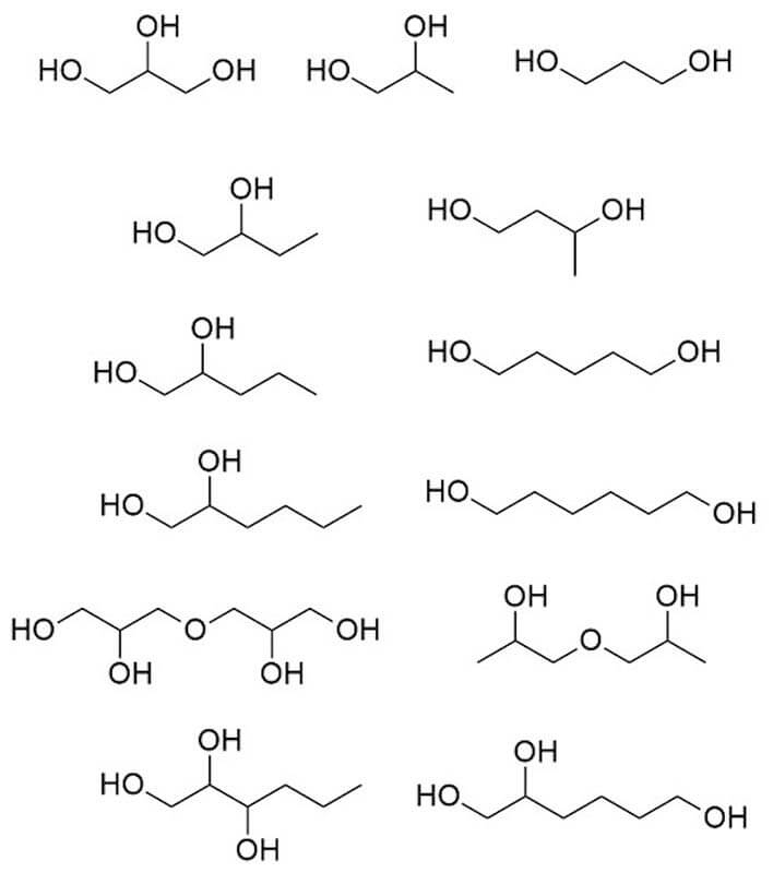 Zhang polyols